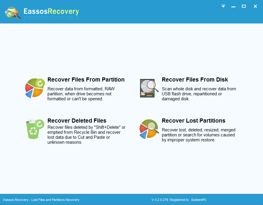 Eassos Recovery Crack License Key Full