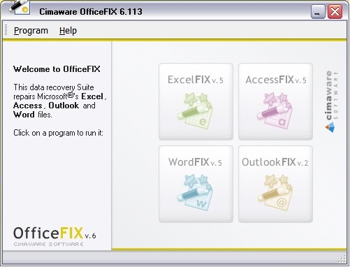 Cimaware OfficeFIX Professional 6 Crack Full Version