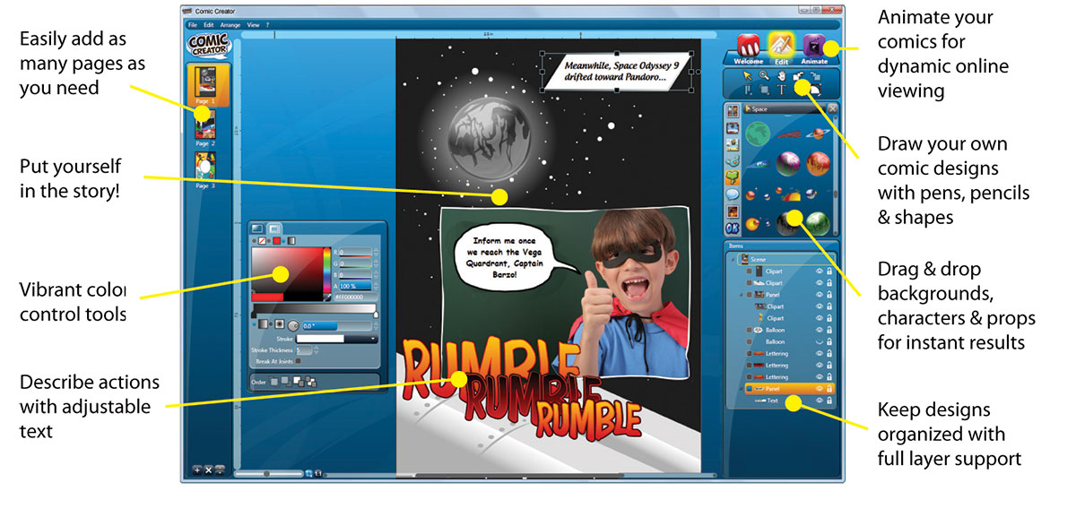 Summitsoft Comic Creator Serial Key