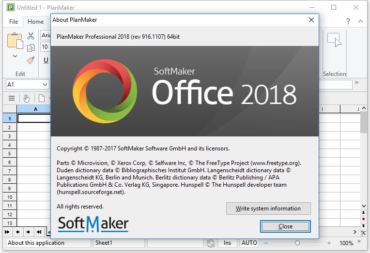 SoftMaker Office Professional 2018 Full Version Crack