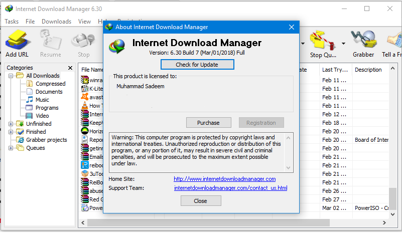 internet download manager 6.30 build 7 crack
